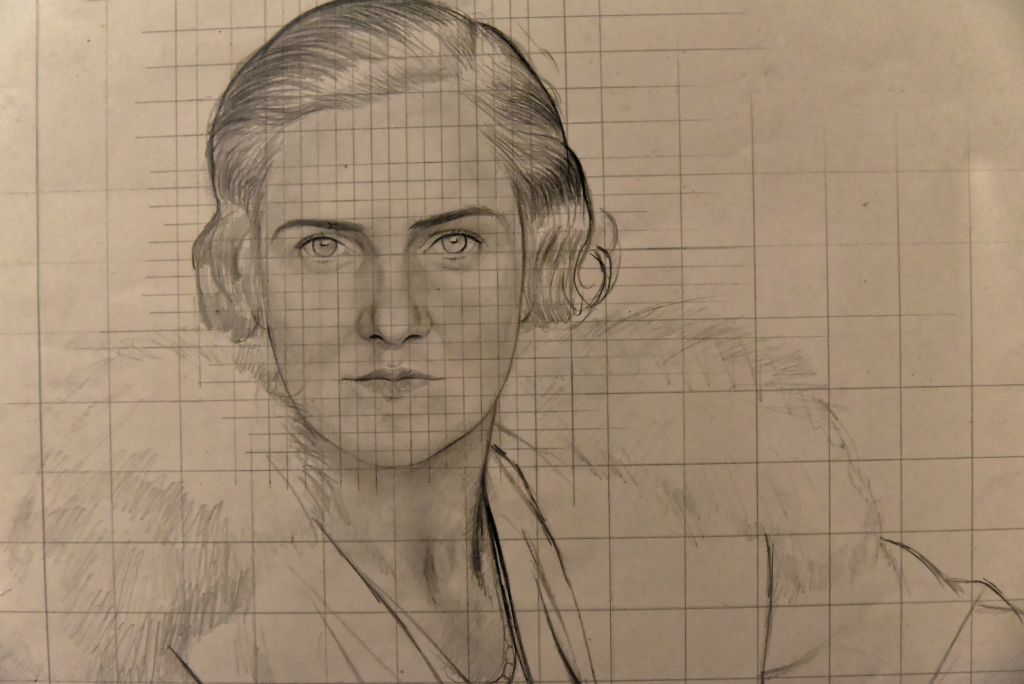 Portrait de femme vers 1935 Bernard Boutet de Monvel.