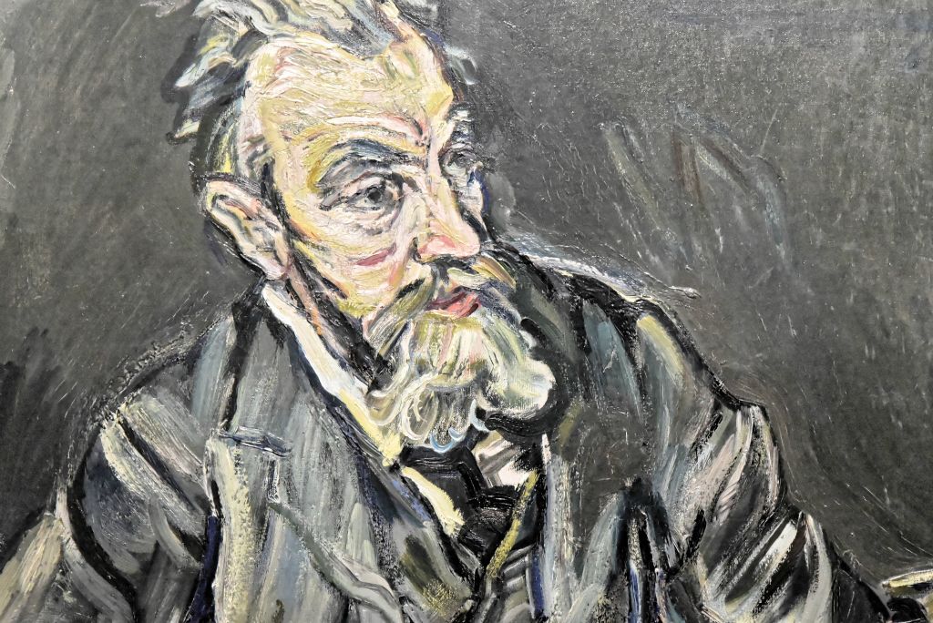 Portrait du collectionneur Carl Moll qui était marié avec la mère d'Alma Malher. Ce sera par son entremise que les deux amants se rencontreront..