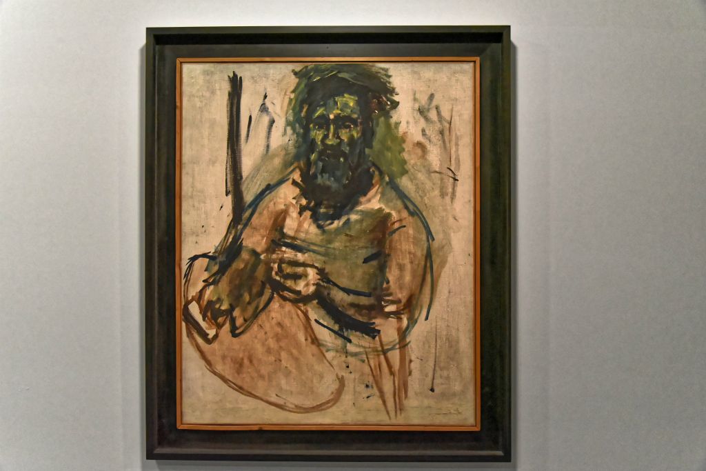 Constantin Brancusi (1932) Au cours de ses séjours à Paris entre 1931 et 1933, Kokoschka réalise le portrait du sculpteur Constantin Brancusi.