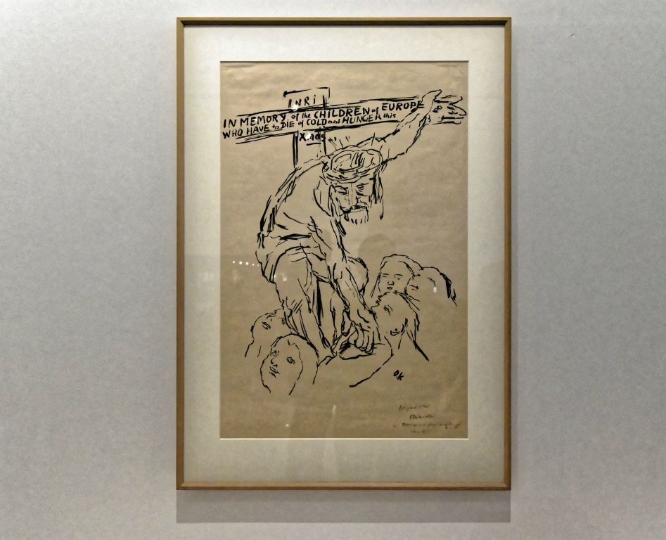 Le Christ aidant les enfants affamés 1945-1946