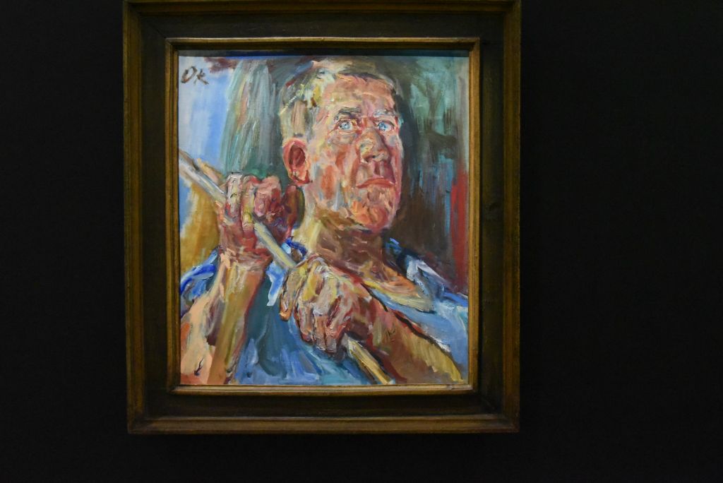 Autoportrait à la canne (1935)