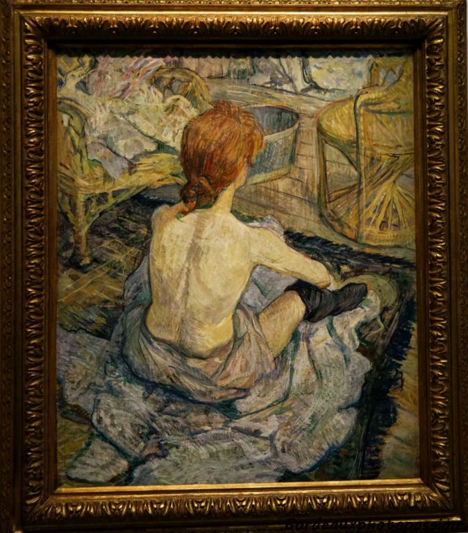 Rousse (La toilette) 1889