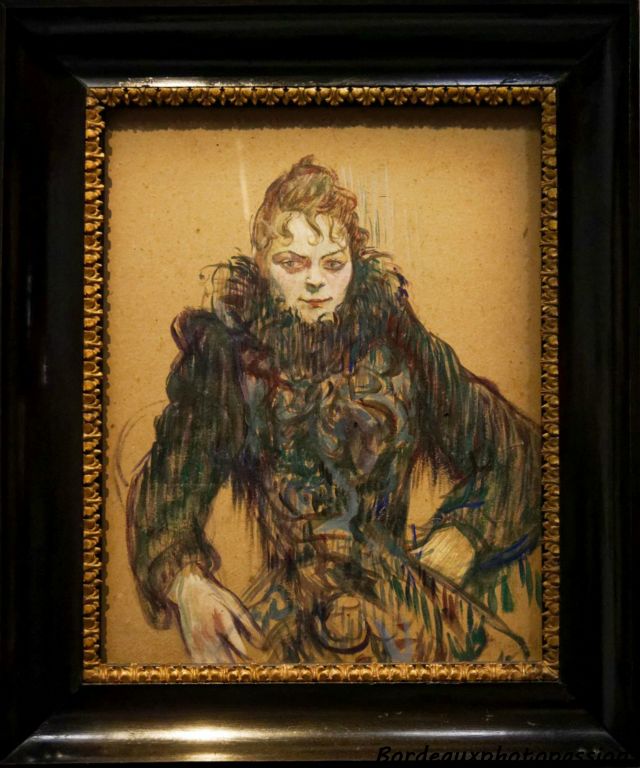 Femme au boa noir 1892