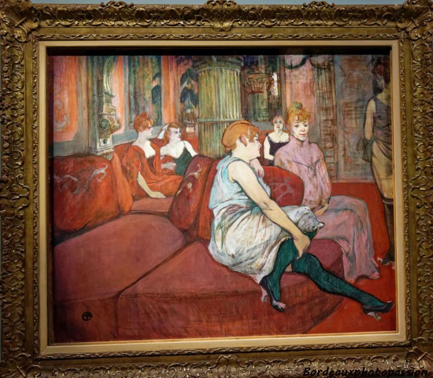 Au salon de la rue des Moulins 1894