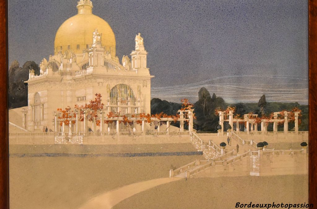 L'église Saint-Léopold am Steinhof 1902-1907, projet de concours 