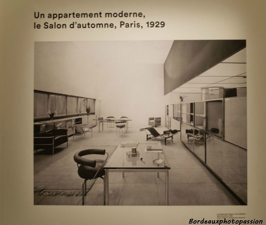 Un équipement intérieur d'une habitation, salon d'automne 1929