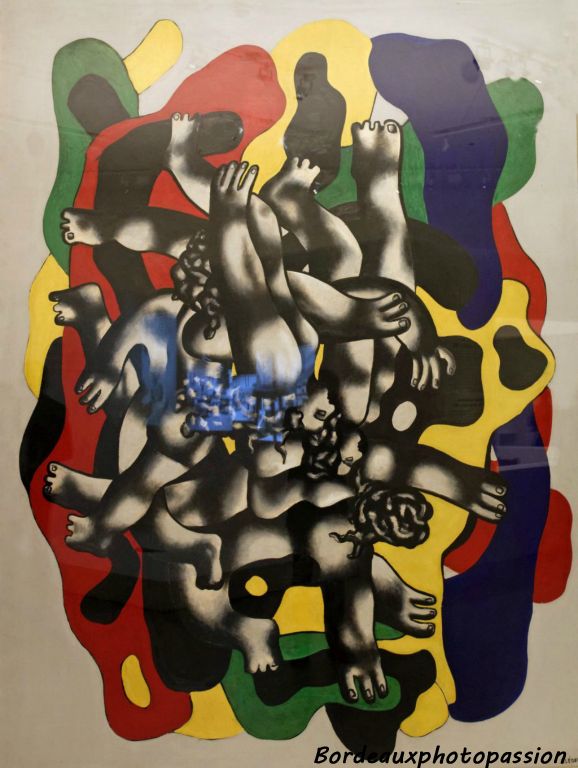 Fernand Léger The Divers (Les plongeurs) 1940-1941