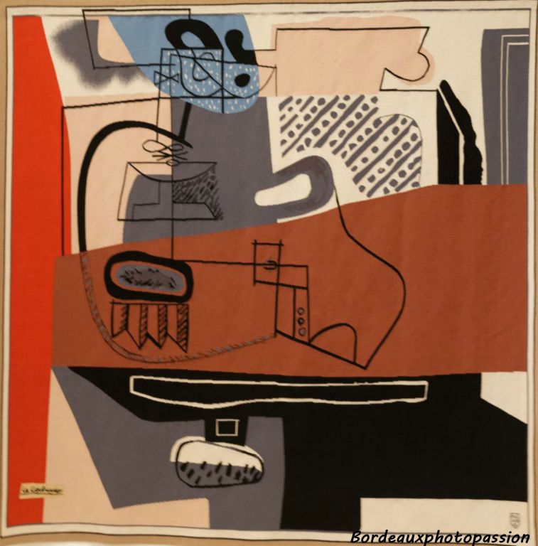 Le Corbusier Nature morte Tapisserie 1954