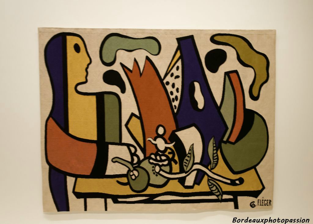 L'homme à la pastèque ou  Personnage et nature morte 1951 Fernand Léger 