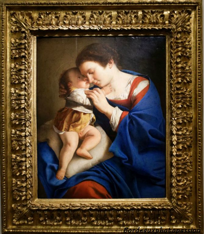Orazio Gentileschi, La Vierge et l'Enfant vers 1610-1612