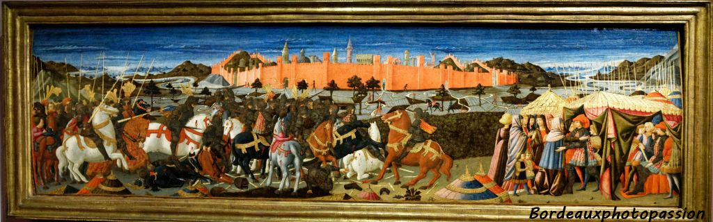 Giovanni di ser Giovanni Guidi, dit Lo Scheggia L'histoire de Corolian vers 1460-1465