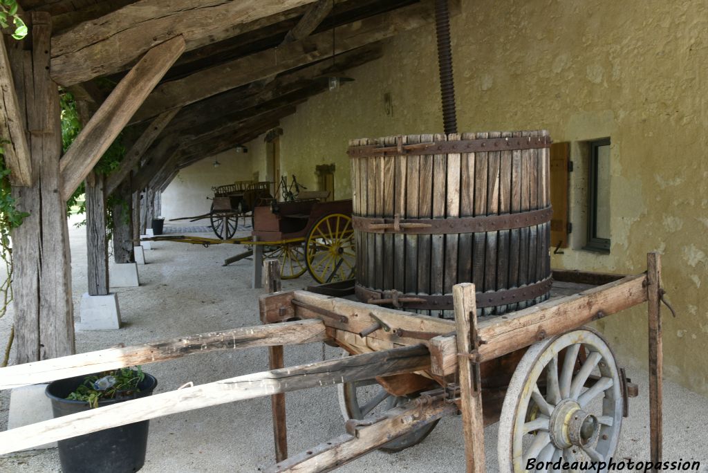 Un petit musée pour montrer que le château a eu un passé agricole.