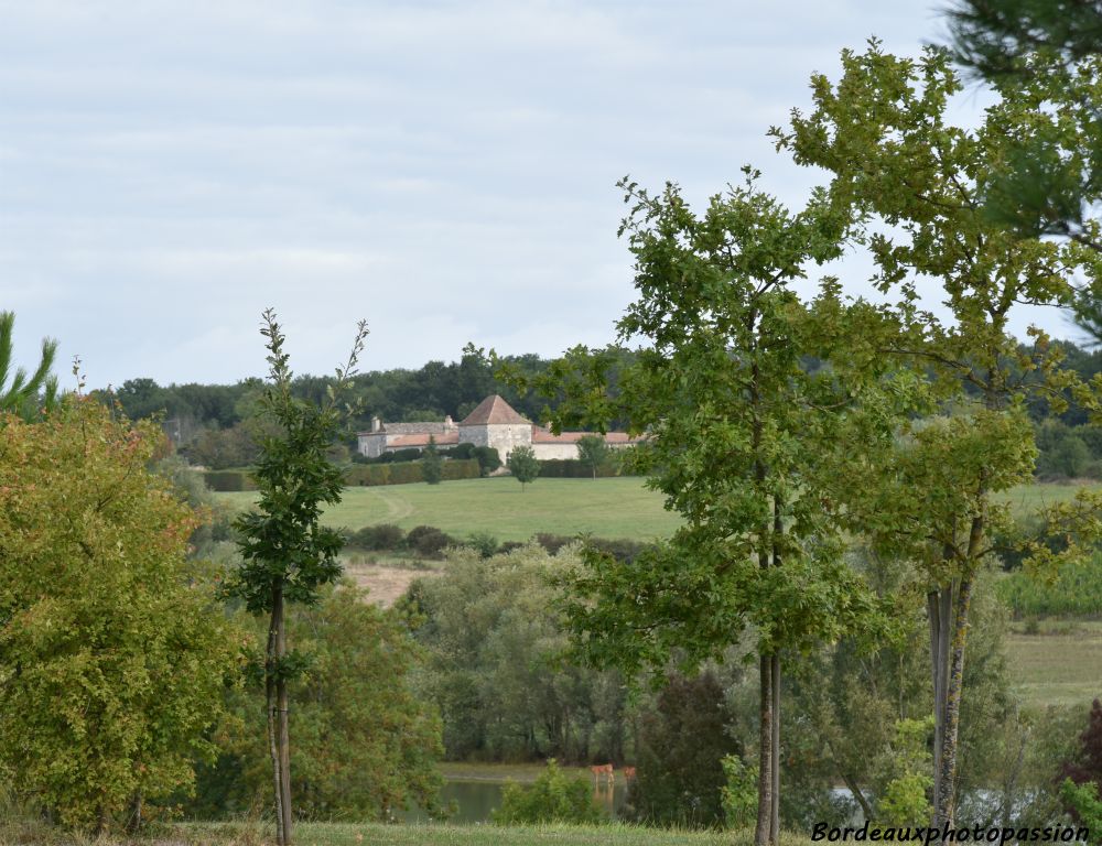 Une demeure bougeoise typique de la Dordogne...