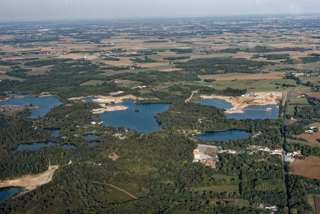 Lac de Cadeuil à Sainte-Gemme.