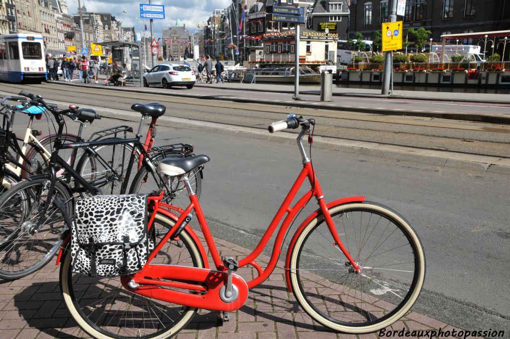 Les Hollandais ont souvent deux vélos au moins. Un pour la semaine l'autre pour le week-end.