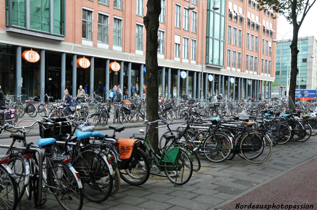 Le parking au pied de l'immeuble où on travaille... ça c'est le pied !