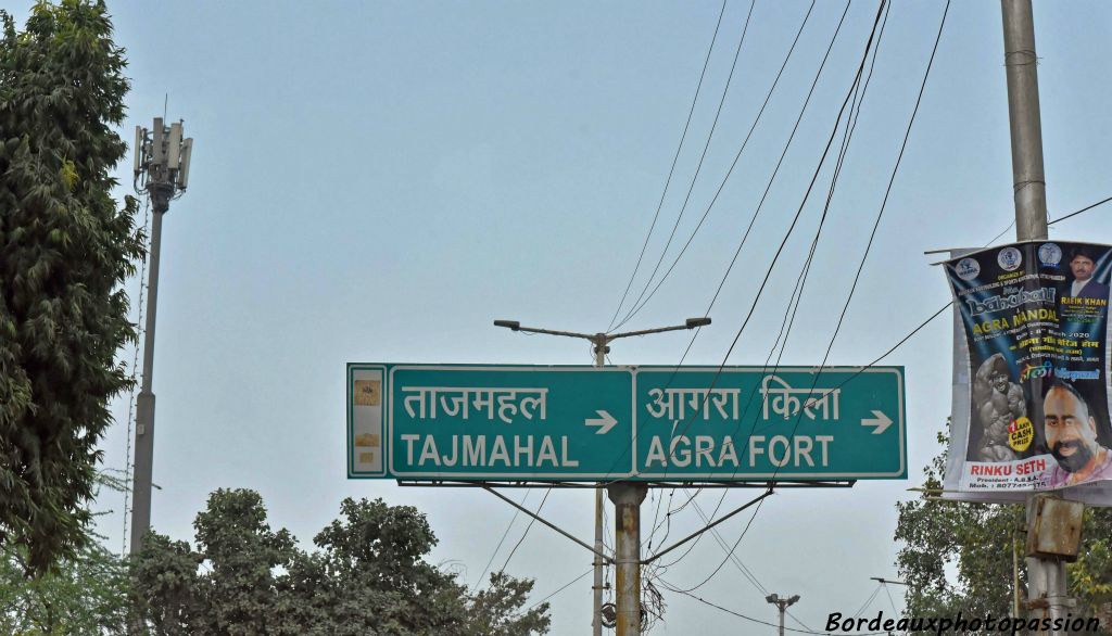 Deux curiosités à ne pas manquer à Agra, ville dans l'état de l'Uttar Pradesh.